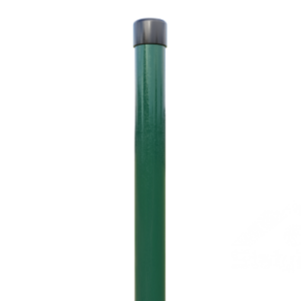 Apaļš stabs 1,2mmxD48mm, 2.5m ZN+RAL6005