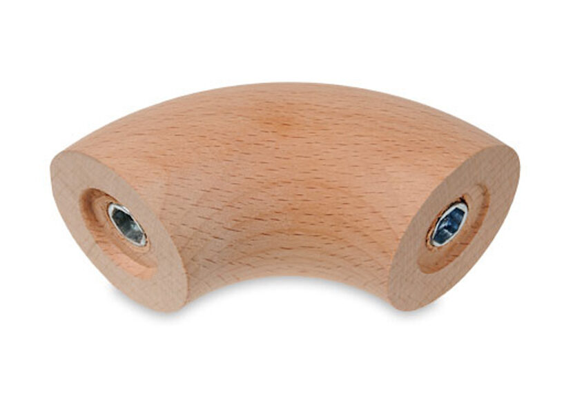 Dižskābarža savienojums 90°, 42mm, RAW