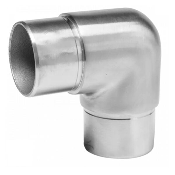 Flush angle 90°, 42,4mm, H30, AISI 304, Satin