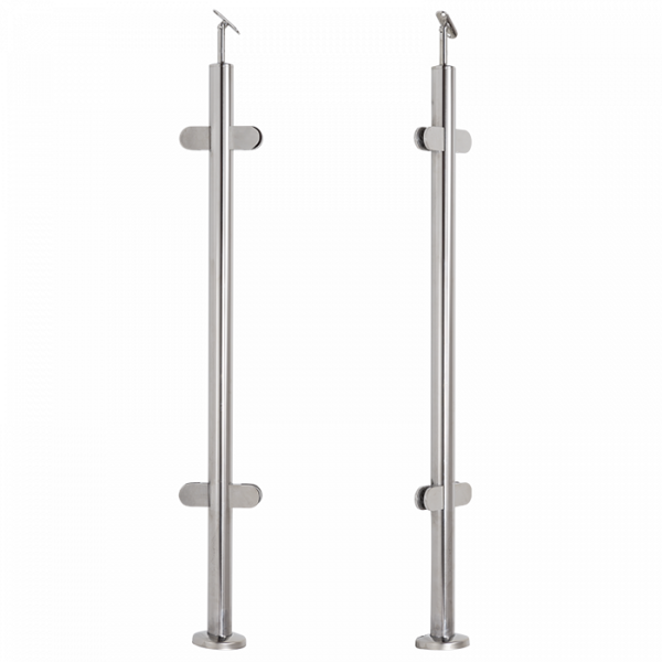 INOX Stikla margu statnis, 4 stikla turētāji, D42.4 H1060mm, AISI 304 (pulēts)