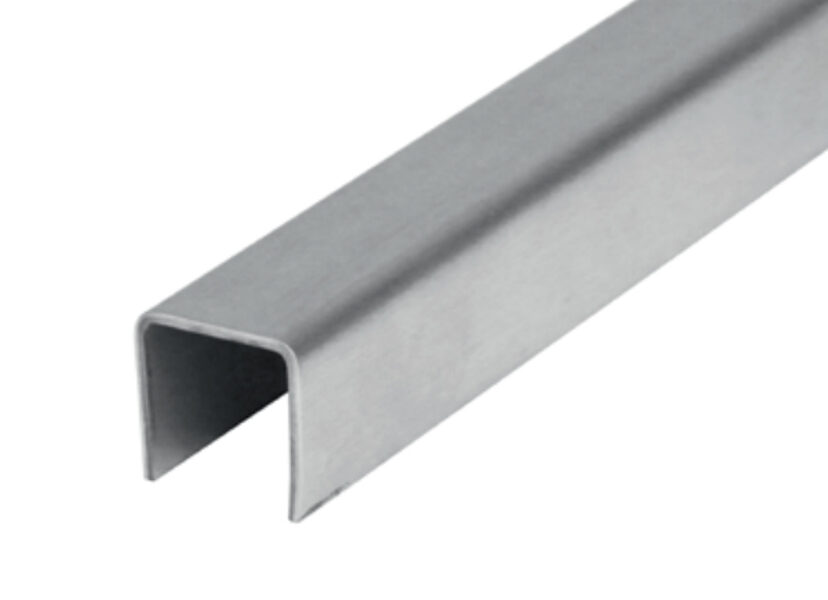 Margu lenteris T12,76mm, 15x13,5x15mm, L2500mm, AISI 304, slīpēts