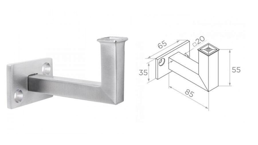 Margu turētājs D65x35, AISI 304