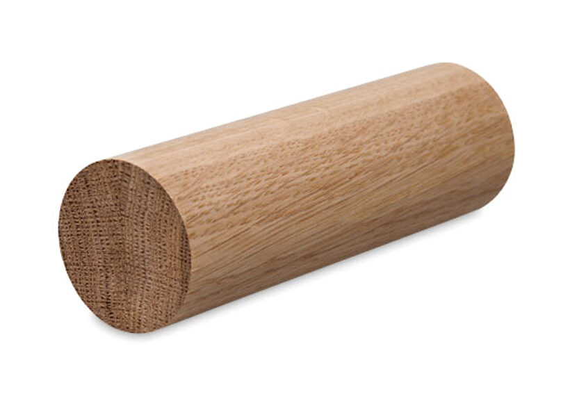 Ozolkoka margas, 3000mm, D42,4mm, RAW