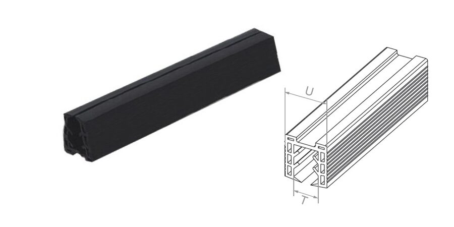 Profilu gumija U24, T11,5-13,5, L2500