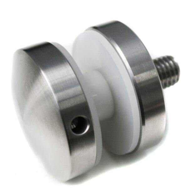 Punktveida stikla turētājs T4-21.52mm, D40mm, M10x100mm ar vītni