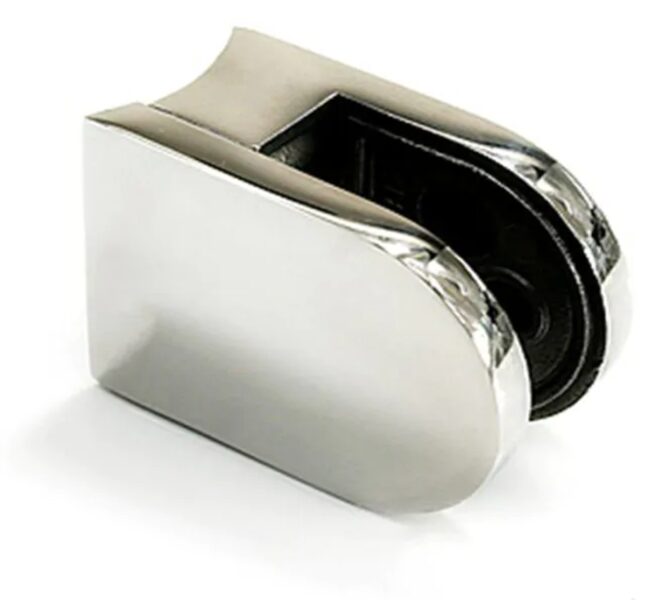 Stikla turētājs 42,4, 50x40x26mm, AISI 316 (pulēts)