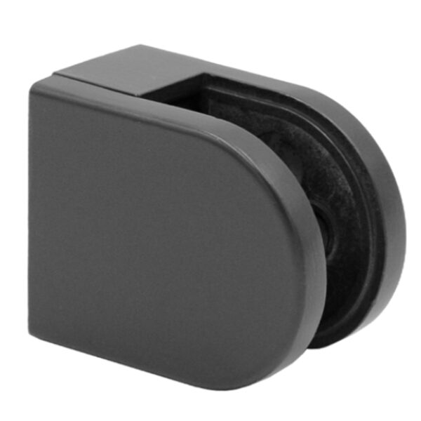 Stikla turētājs 50x40x26mm, antracīts, ZAMAK