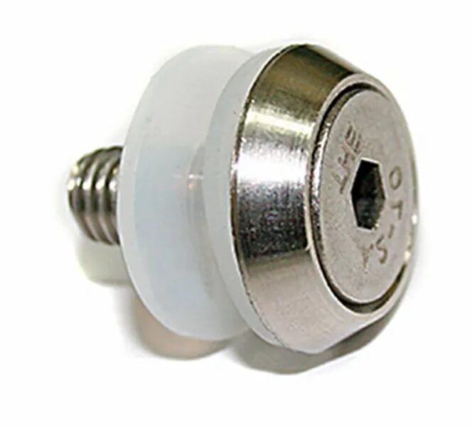 Stikla turētājs ar konusveida paplāksni, M10x30, D28 mm, AISI 304, Satin